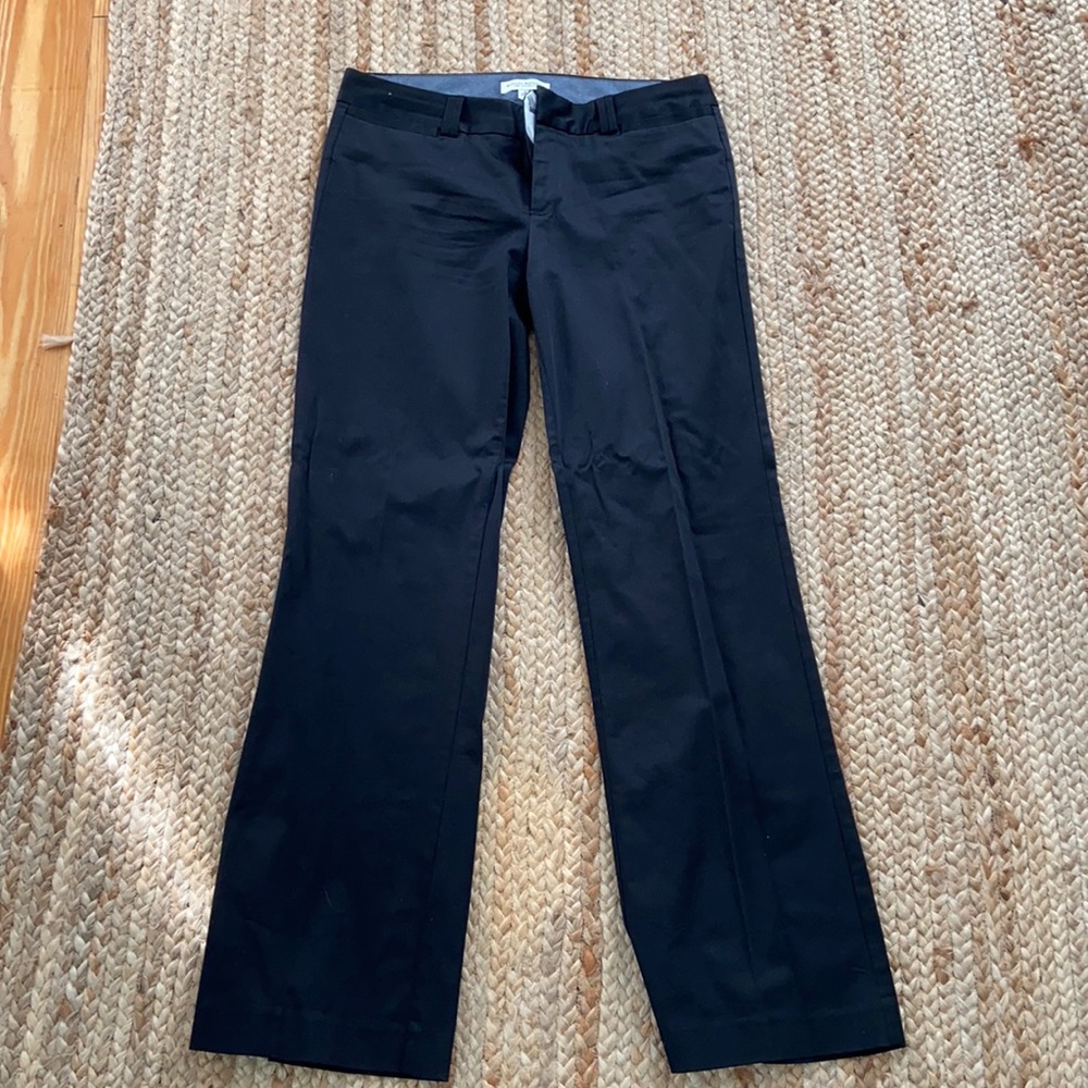 Banana Republic Black Boot-Cut Dress Pants